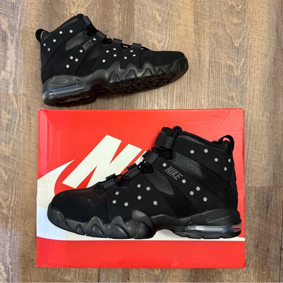 Nike Air Max 2 CB 94 Triple Black 2023 Barkley - Picture 1 of 12